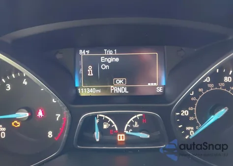 2016 Ford Focus Se из США, поврежденный, VIN 1FADP3F26GL309199